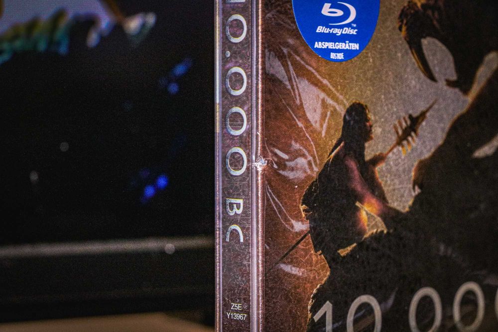 10.000 BC Blu-ray SteelBook Crackle Lacquer RARO!