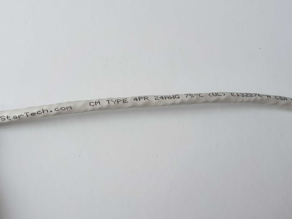 Інтернет патч корд CAT6 650 МГц.1 Гбіт/с.100W StarTech. N6PATC5MWH 5м