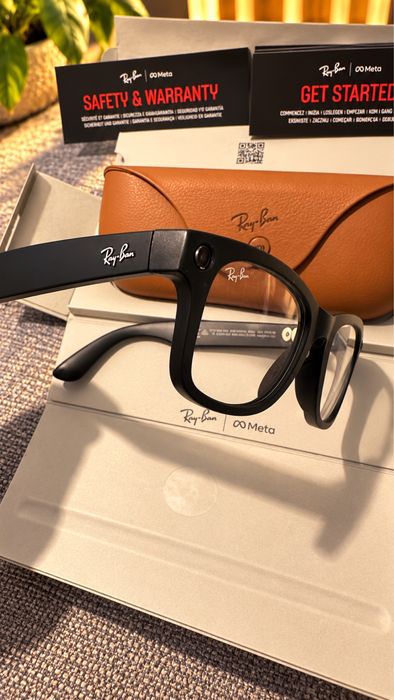 Ray-Ban Meta Wayfarer Gen 2 – Transitions – stan idealny