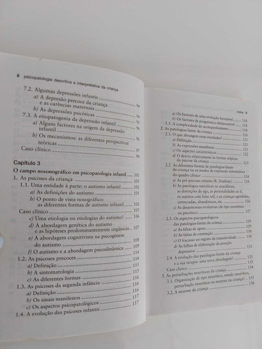 Psicopatologia descritiva e interpretativa da criança