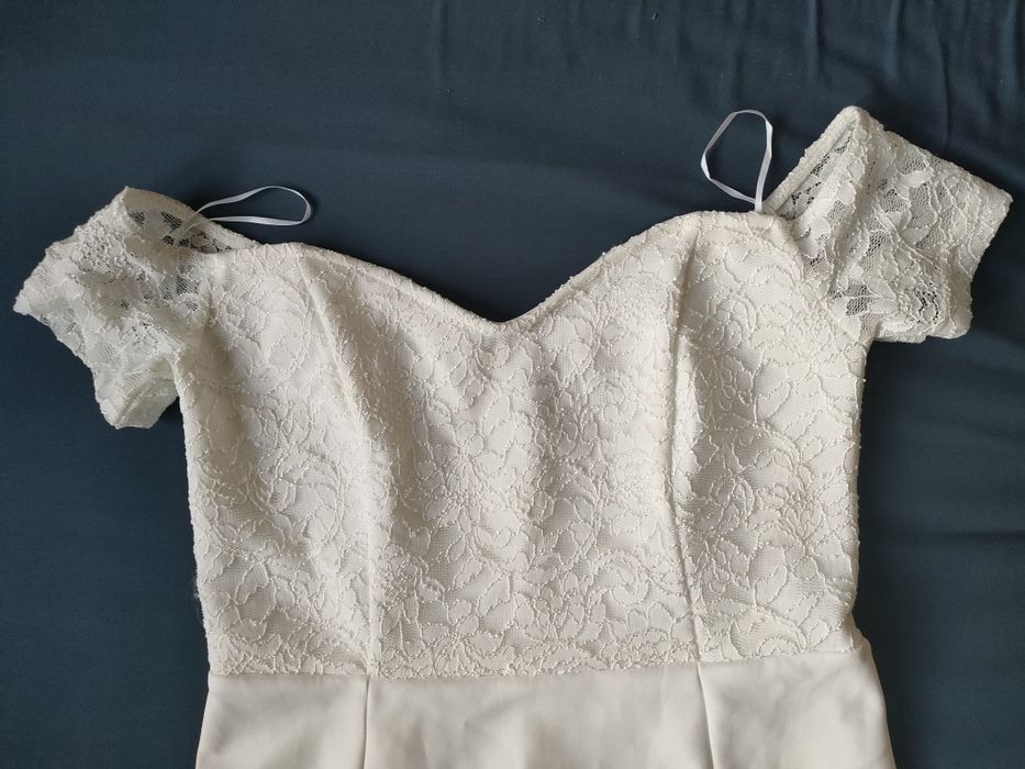 Suknia ślubna S 36 syrena hiszpanka