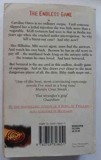 Livro Policial/Mistério "The Endless Game"