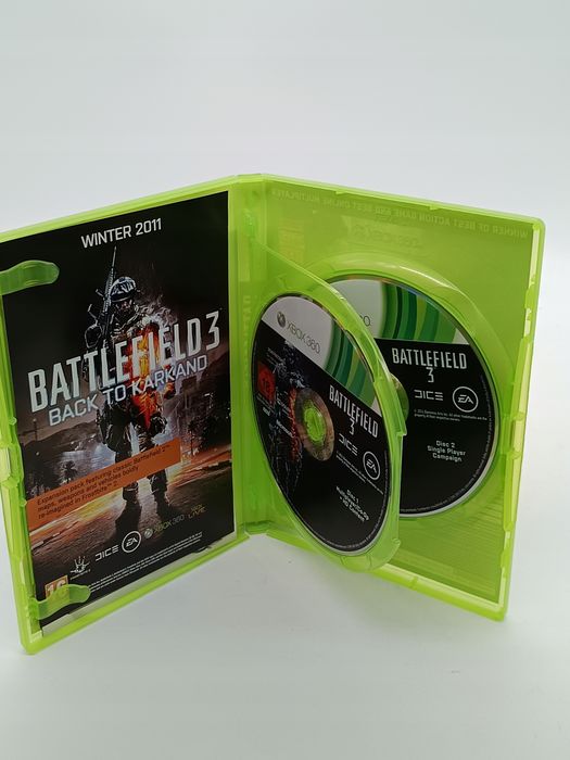 battlefield 3 xbox 360 pudełkowa