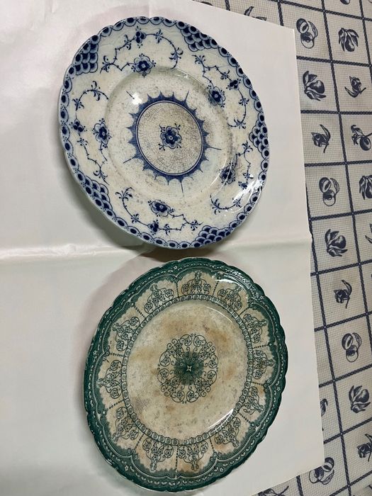 Conjunto 2 pratos Sacavém