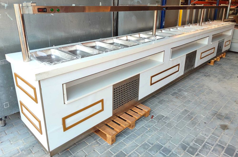 Balcão Refrigerado SELF-SERVICE- 6 metros