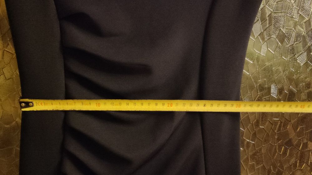 Czarna sukienka wieczorowa rozmiar s/m nowa