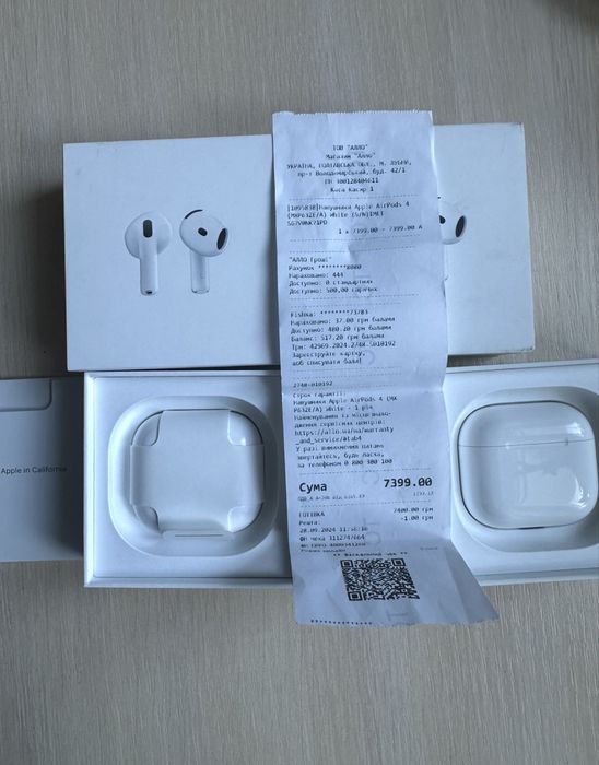AirPods 4 100% ОРИГІНАЛ