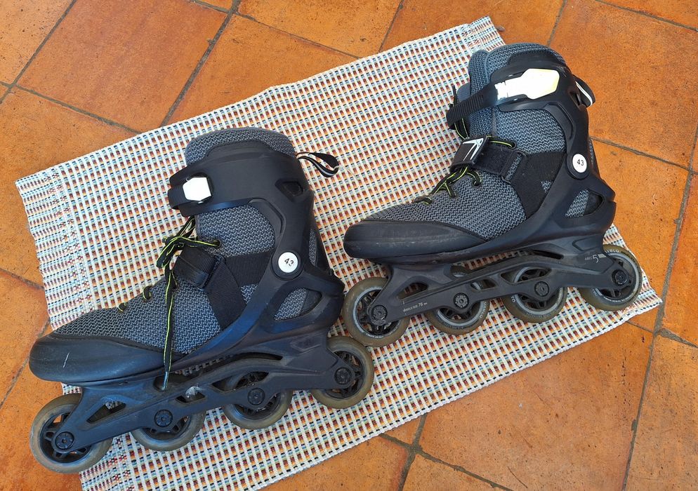 Patins Oxelo Adulto número 43 (Abec 5)