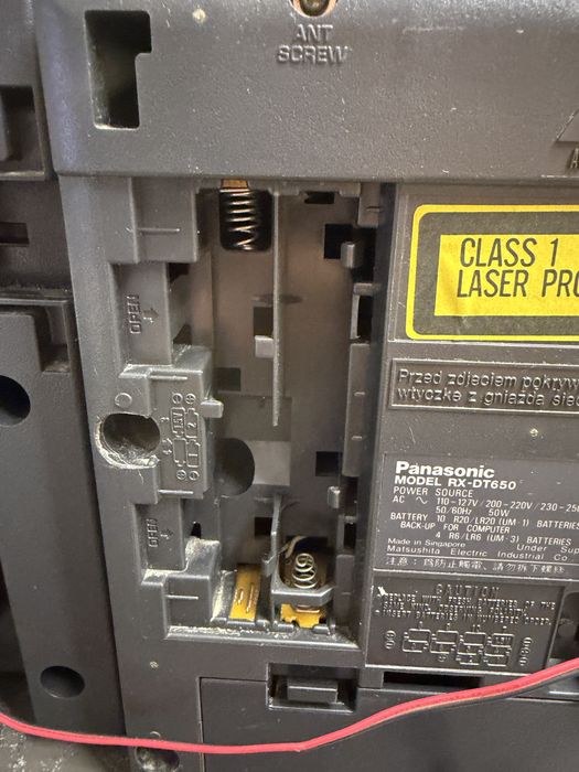 Panasonic RX DT 650