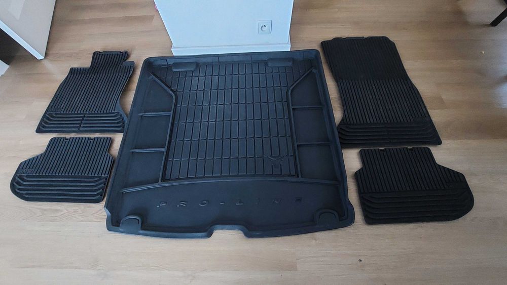 Dywaniki gumowe oryginalne Bmw f11 komplet