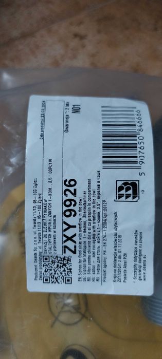 Syfon do zlewu Deante