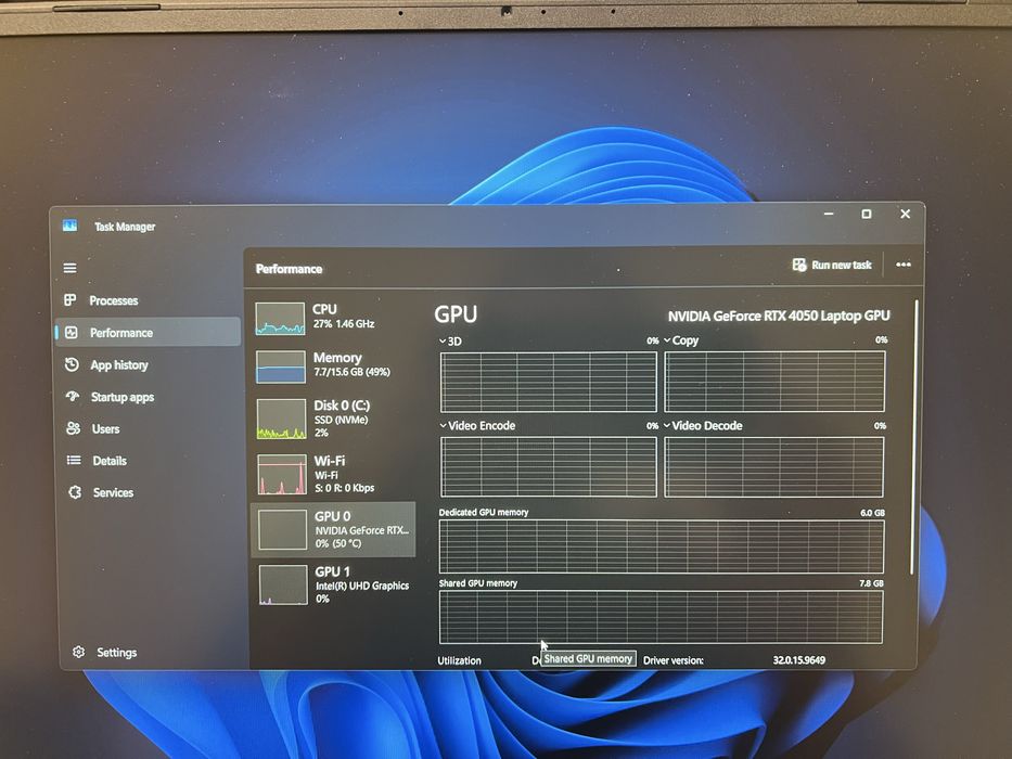Gigabyte A16 | i7-13620H | RTX 4050 6GB | 16GB DDR5 | SSD 1TB | Como Novo