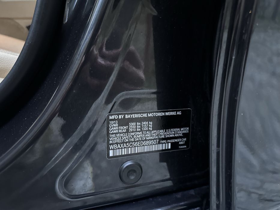 BMW F10, 5 series, 535d, 2014р, 3.0d, Рестайлінг