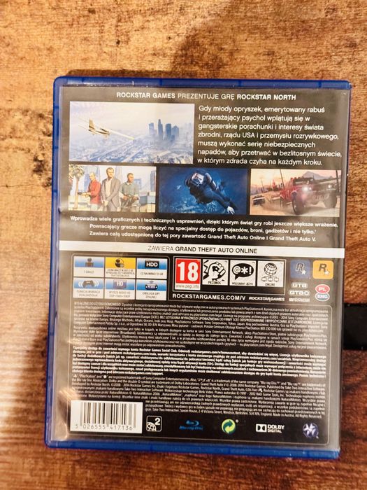 Grand Theft Auto V PS4 GTA