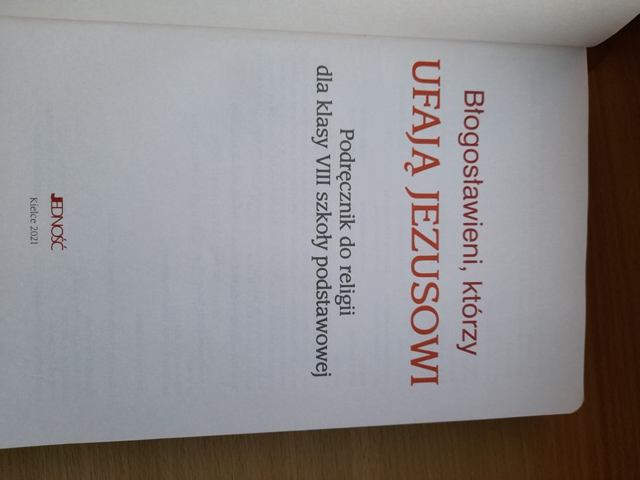 Podręcznik do religii sla klasy 8