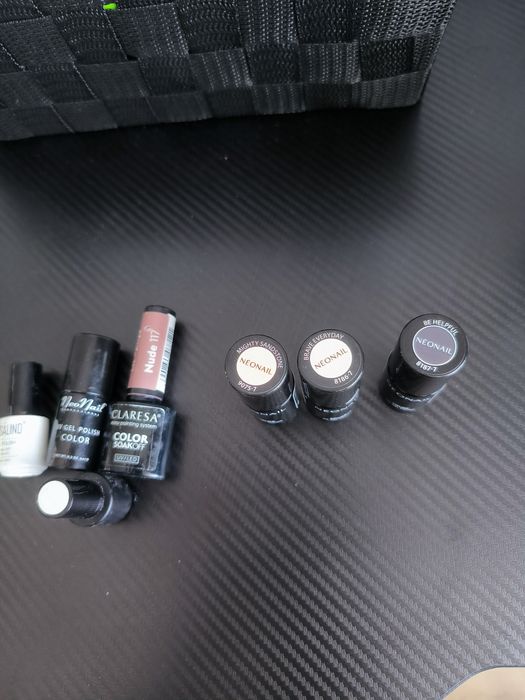 Lakiery do paznokci hybrydowe 3 sztuki neonail nowe