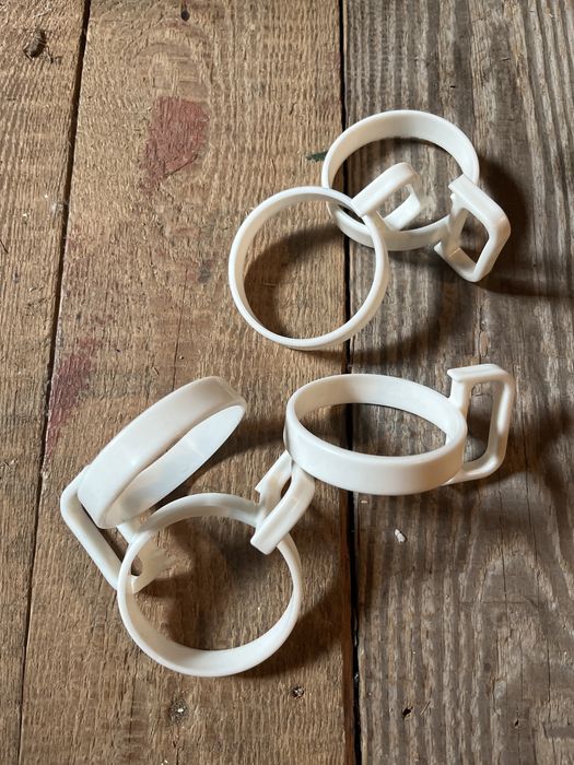 Uszka do szklanek PRL  5 sztuk