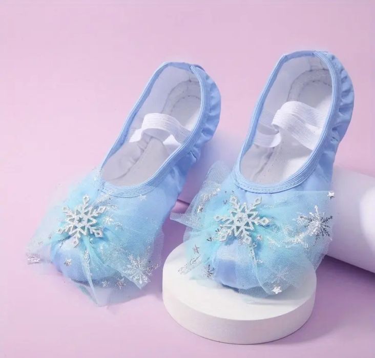 Детское очень красивое праздничное голубое платье Эльзы Frozen наряд