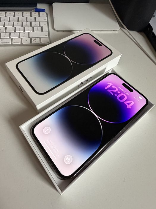 Bateria 95% iPhone 14 Pro Max 256gb Deep Purple