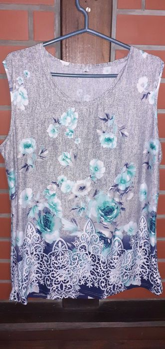 Bluzka szerokie ramiączka