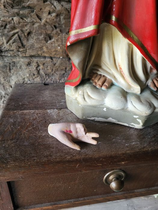 Duża figura Pan Jezus 64 cm Najświętsze Serce
