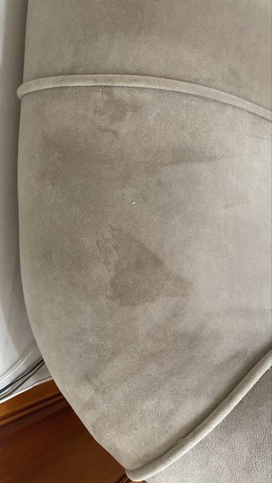 Antyczna sofa klubowa w stylu Biedermeier
