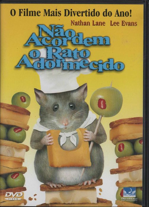 Dvd Não Acordem O Rato Adormecido - comédia -Christopher Walken-extras