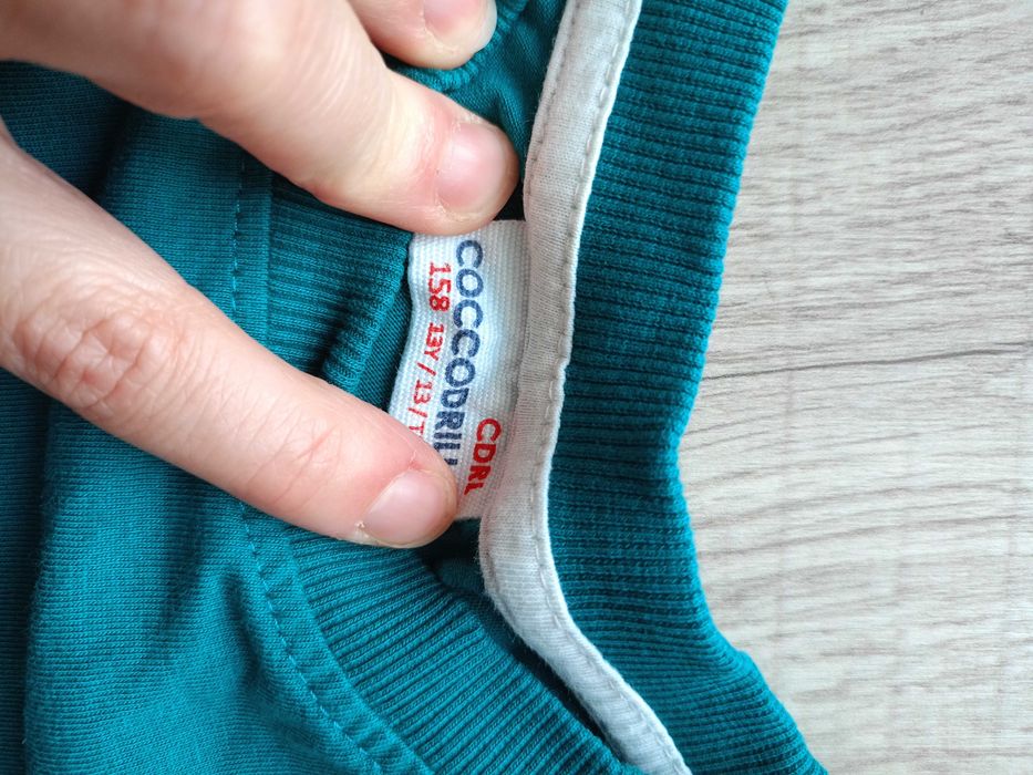 bluzy longsleeve Coccodrillo 2 sztuki nowe r. 152 - 158 koszulka reserved