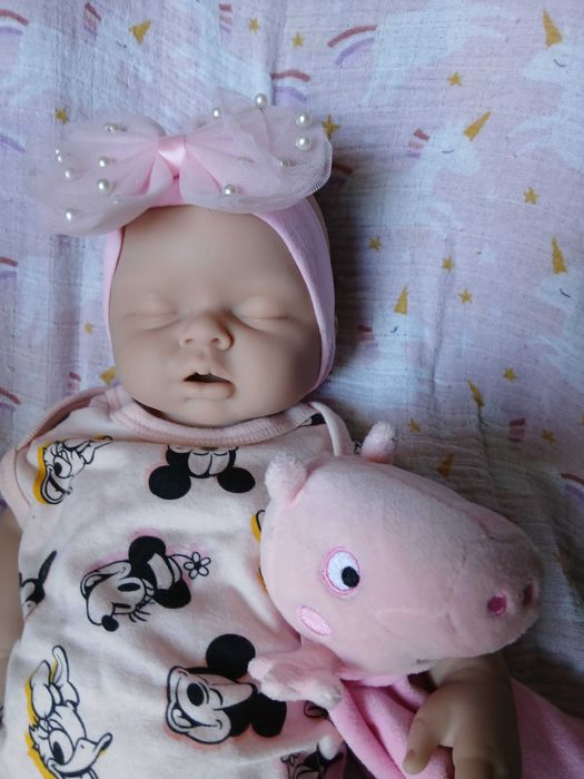 Bebé Reborn original todo em silicone agora descida de preço