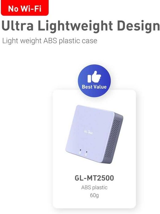 GL.iNet MT2500 (Brume 2) Mini VPN