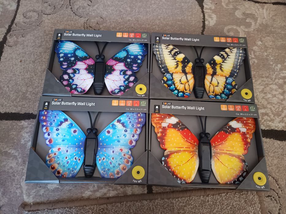 Solarny Motyl Led