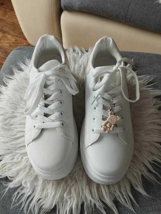 Snakersy na platformie Seastar Blue