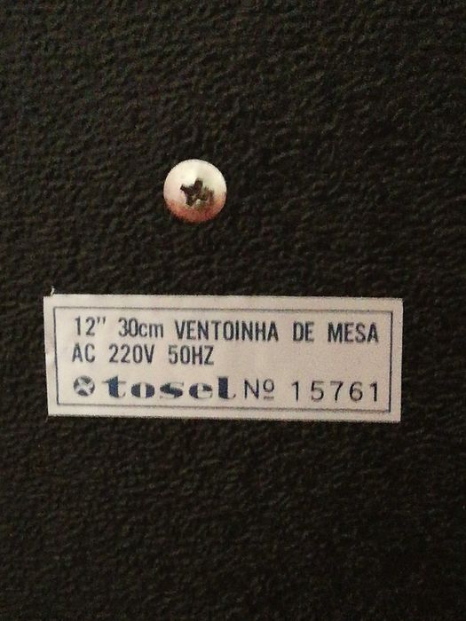 Ventoínha de Mesa Tosel