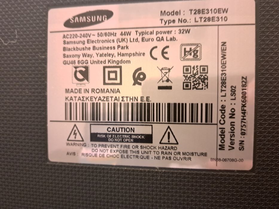 TV samsung t28e310ew