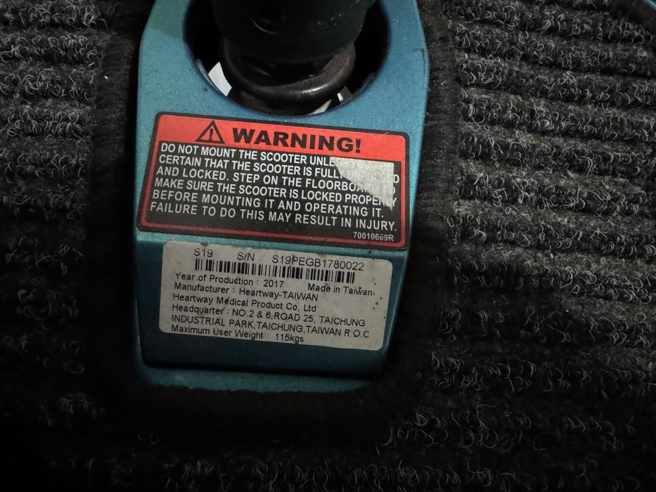 Motorizada elétrica Stannah portátil e desdobrável