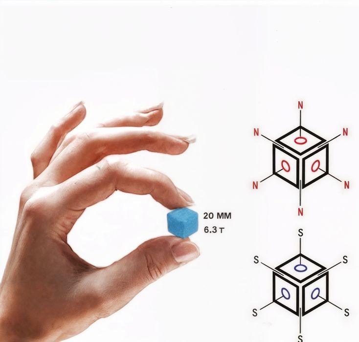 Конструктор магнітний майнкрафт Magnetic Cube сакура біля озера 224