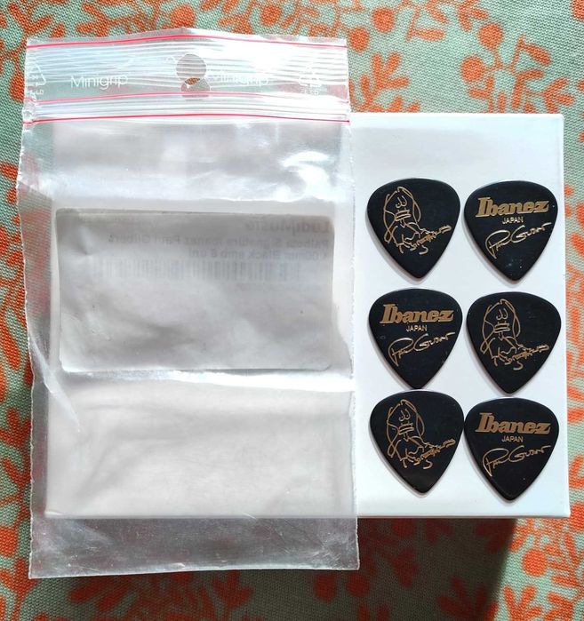 Palhetas Ibanez Paul Gilbert