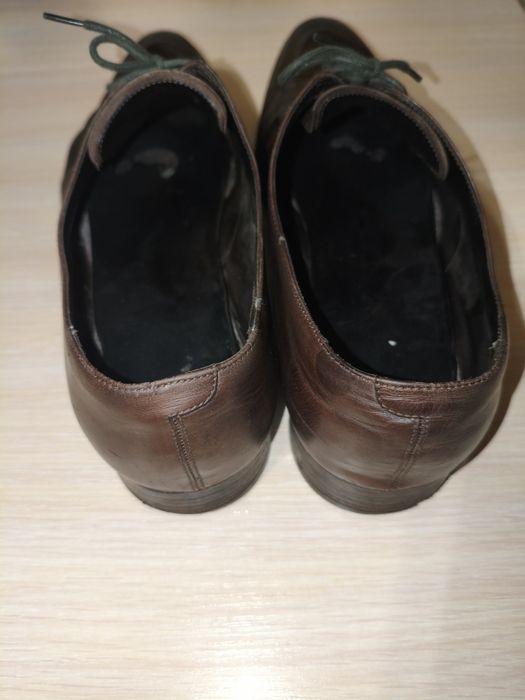Чоловічі Італійські шкіряні туфлі.
