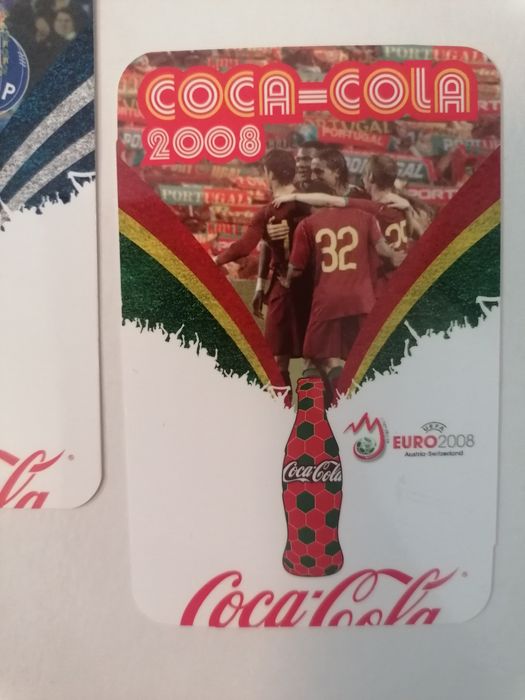 Conjunto de 3 calendários da Coca-Cola, 2008