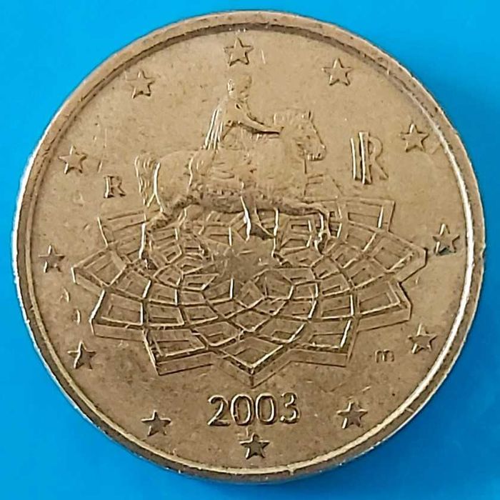 50 Cêntimos de 2003 da Itália