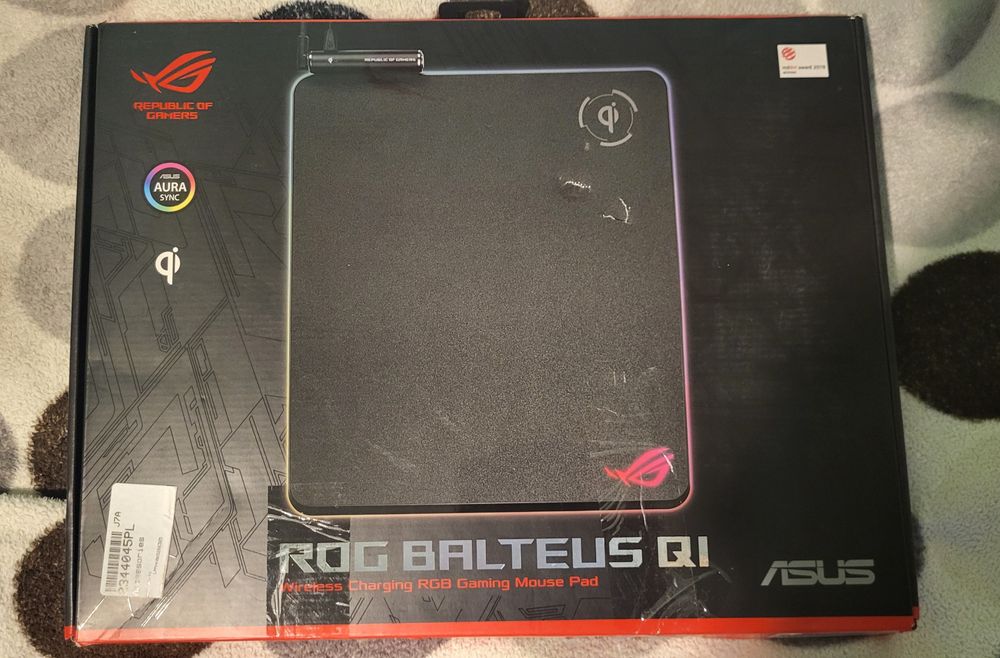Asus ROG Balteus QI Podkładka dla Graczy RGB