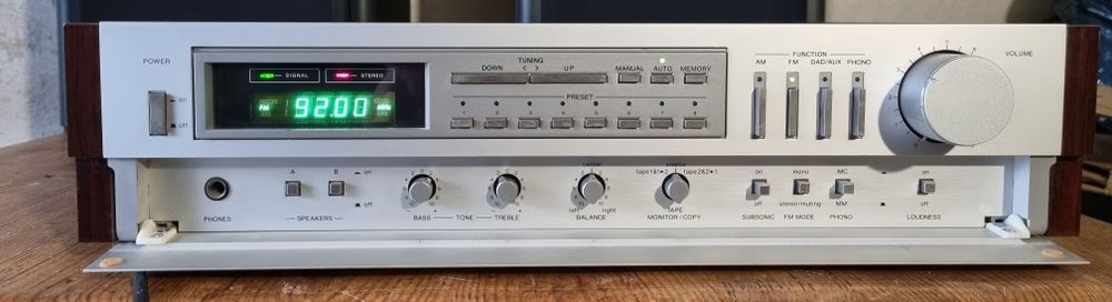 Amplituner Denon DRA-700 83r bdb stan rarytas Made in Japan