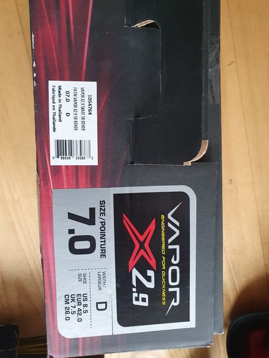 Bauer Vapor X2.9 7D 42 wkladka 26 cm Lyzwy hokejowe