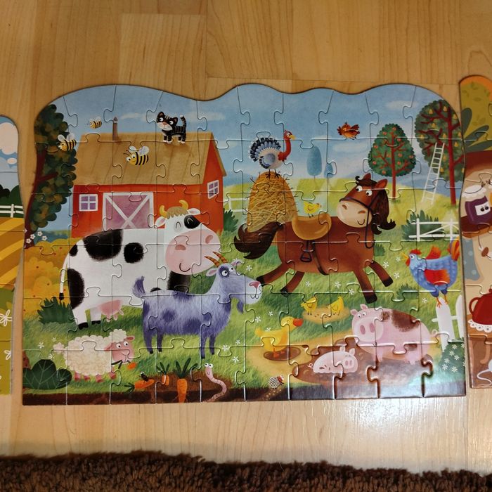Набір пазлів Puzzle 5 штук