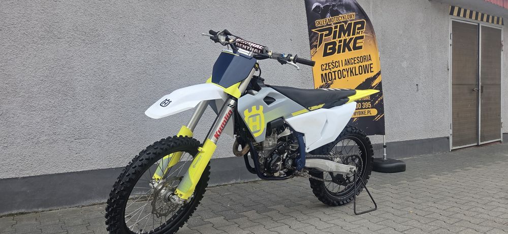 Husqvarna Fc 250 rok 2024 Super Stan 96Mth od Nowości Mapy TC QC Musse Gripper Renthal sxf