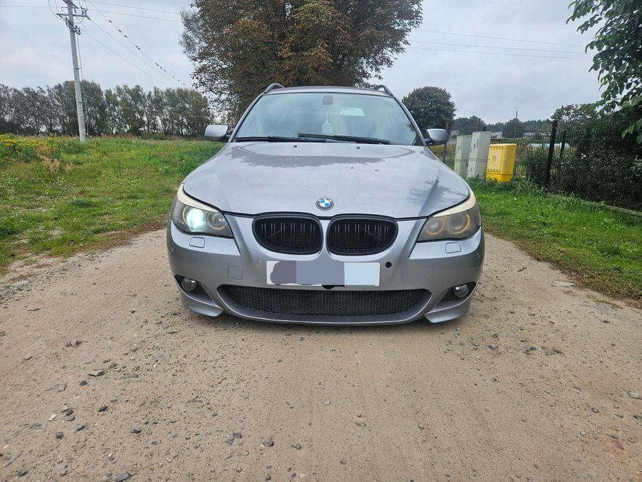 Bmw e61 530i 258km n52b30 automat xenon skretny silbergrau CZESCI!