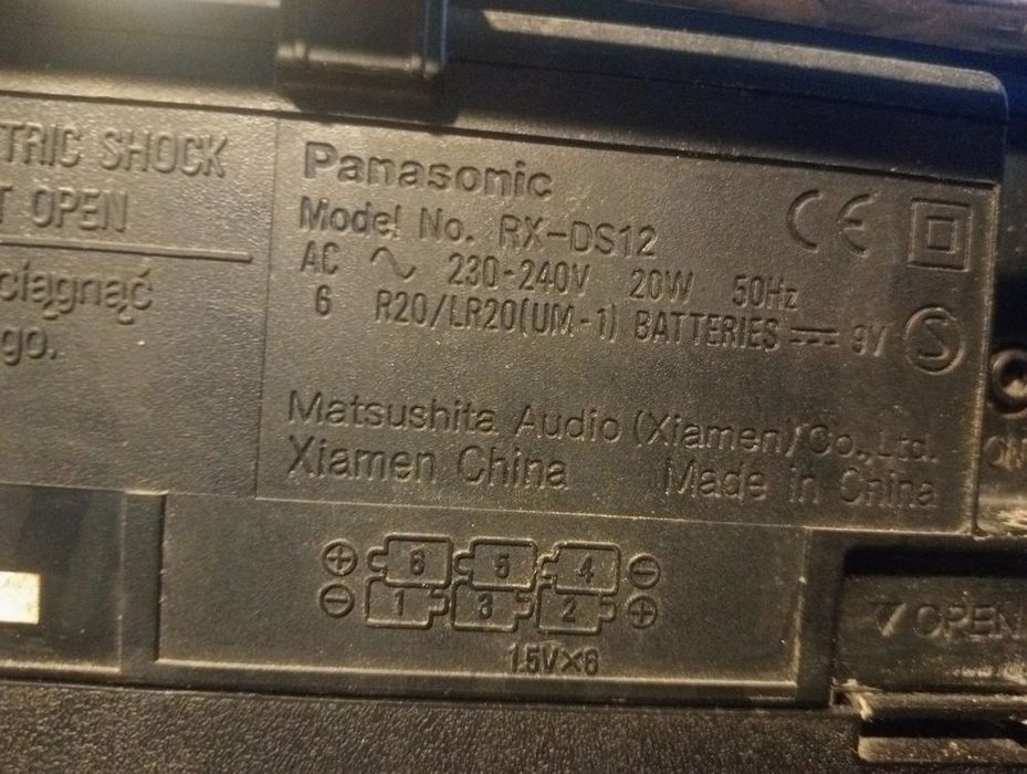 Radioodtwarzacz CD Panasonic