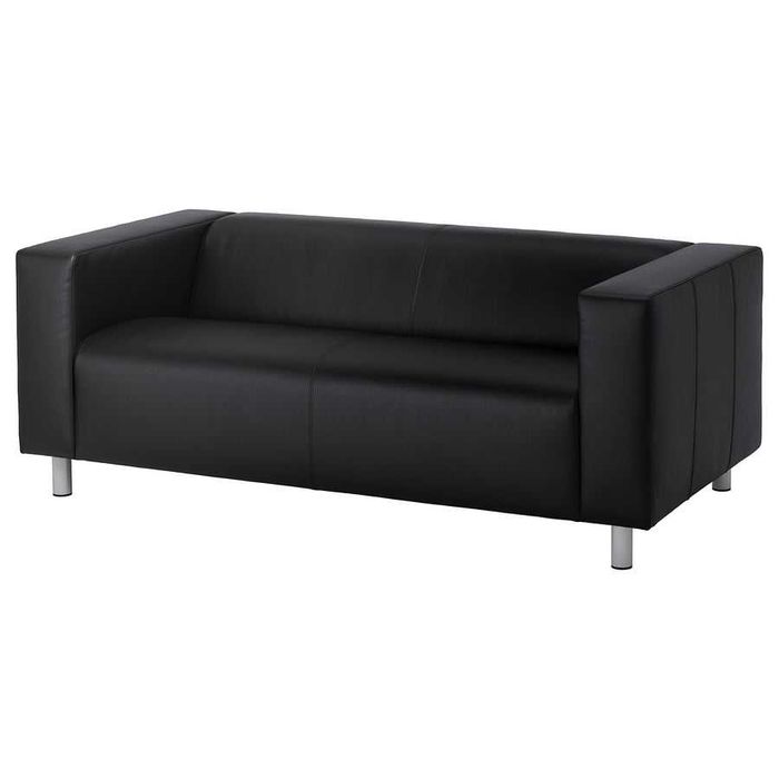 Sofa skórzana Ikea czarna