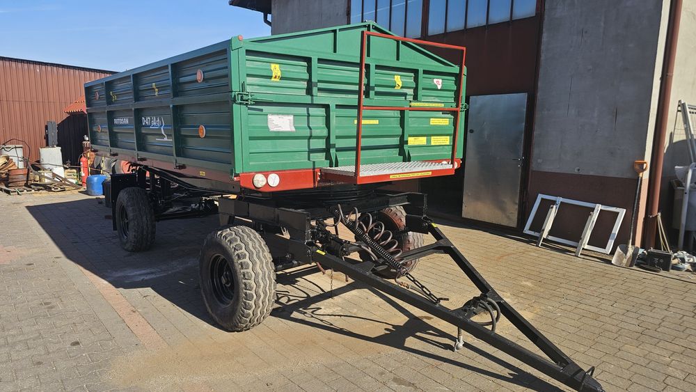 Przyczepa Autosan D-47 Nowa zabudowa