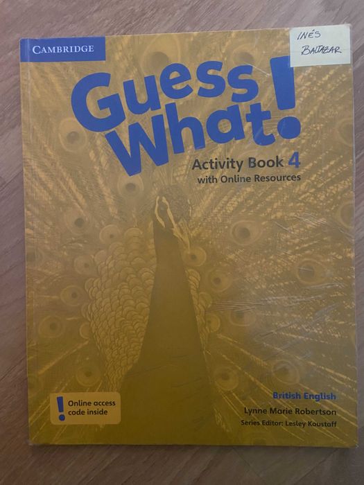 Guess What 4º ano Cambridge Activity book
